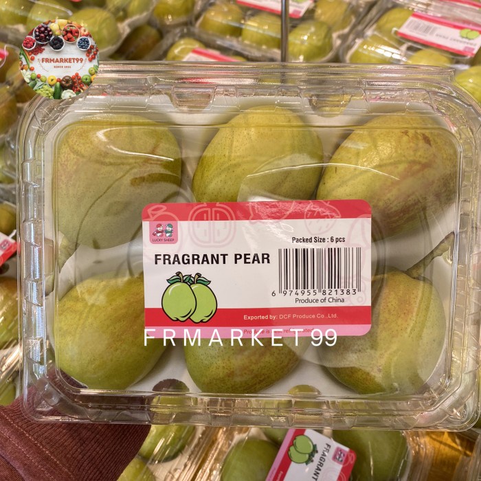 

Pear Xiang Lie Super 6 Pcs / Buah Pear Xiang Lie Manis / Pack