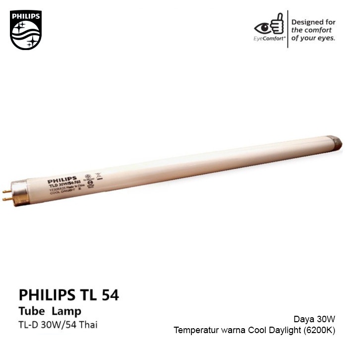 PHILIPS Lampu TL D 30W 54 765
