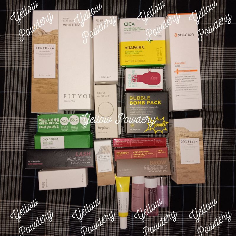 READY SALE SKINCARE & MAKEUP KOREA SKIN1004 MADAGASCAR CENTELLA AMPOULE FOAM MURAH LIPSTICK LIPTINT 