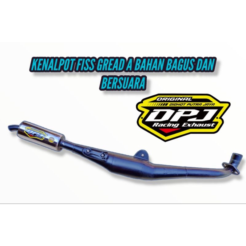 TERMURAH kenalpot Fis dpj original 100%