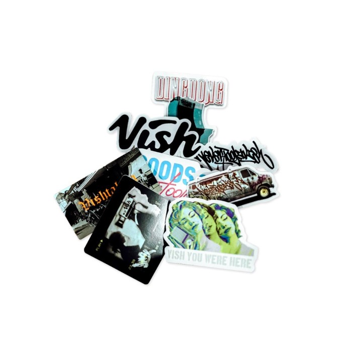 

Vish/Goods Summer Sticker Pack of 8