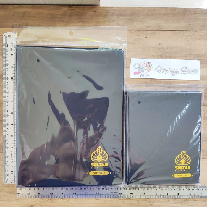

Sultan A5 4p A4 9p Portfolio Slot 67x93mm Kartu Sport TCG KPOP Album - A5 4p