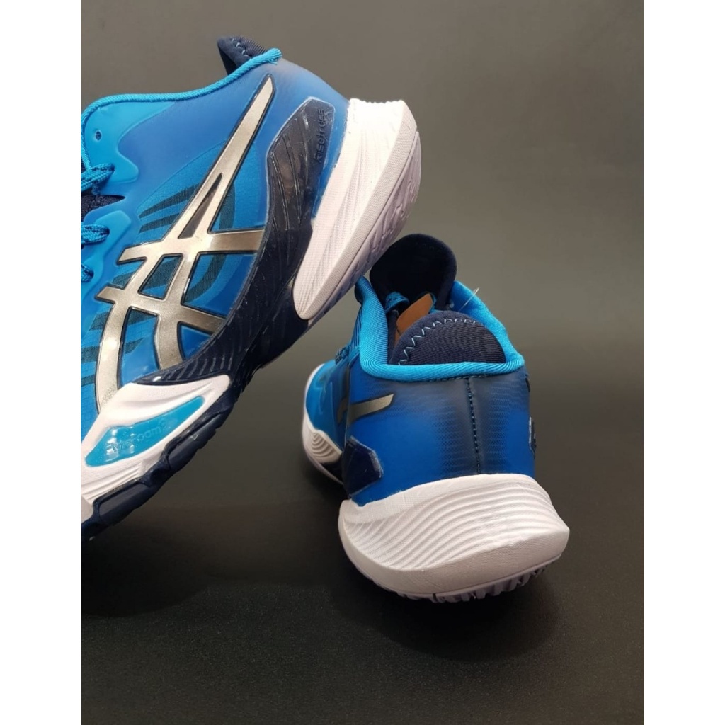 Promo Akhir Tahun (Bisa COD) SEPATU ASICS METARISE BLUE ISLAND (PREMIUM CLASS)/SEPATU VOLLEY,TENIS,R