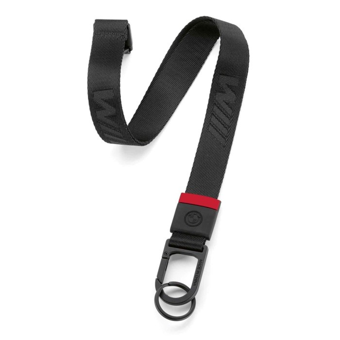 

NS76 Original BMW M Motorsport Lanyard Gantungan Kunci / ID Tag 80232466315