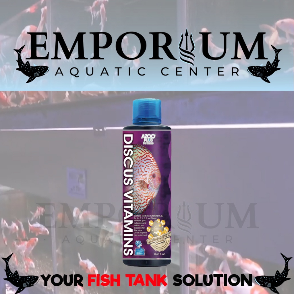AzooPlus Discus Vitamins 250ml (Aditif Discus) - Emporium Fish