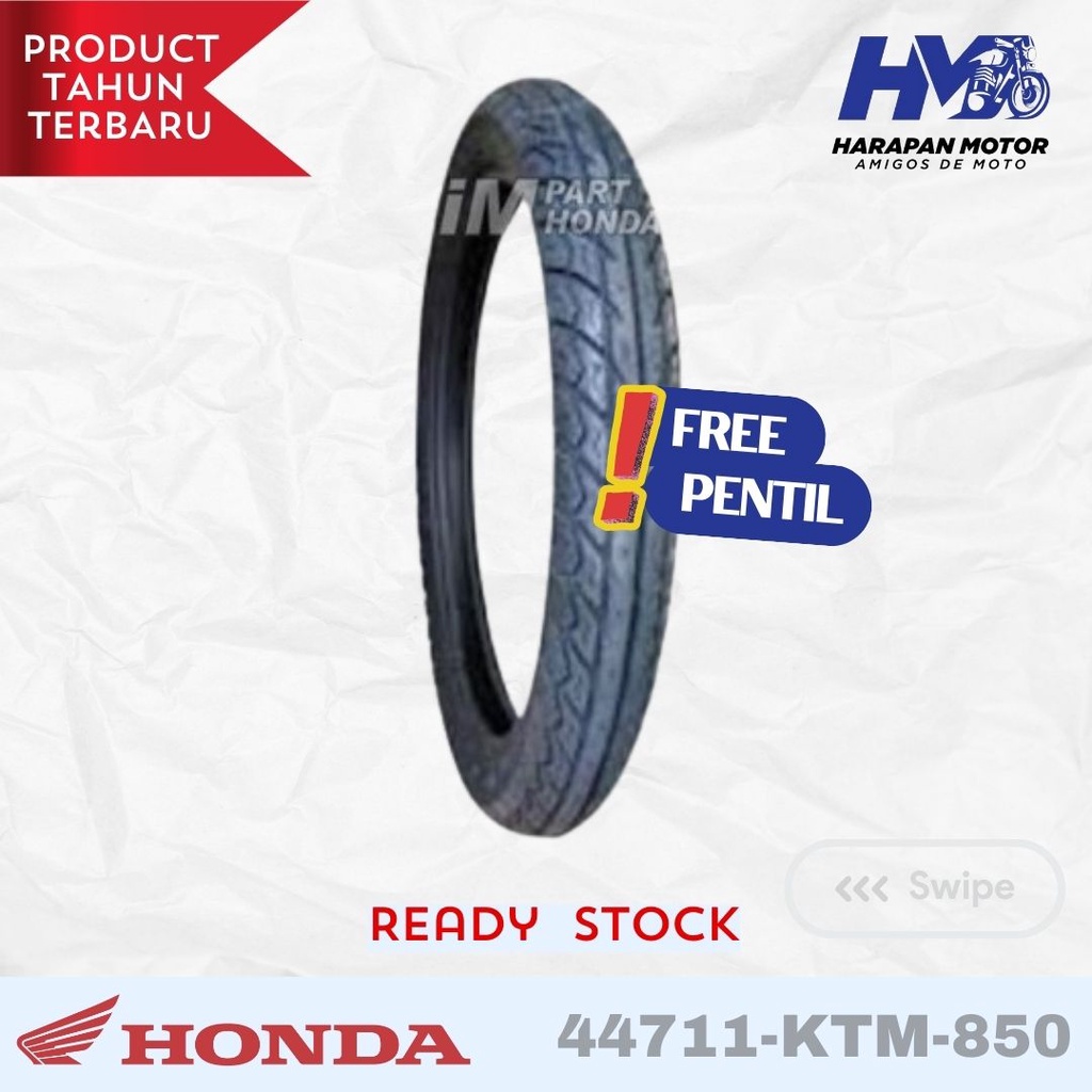 70/90-17 Federal AHM KTM - Ban Motor TubeType Supra Ring 17 Stock baru