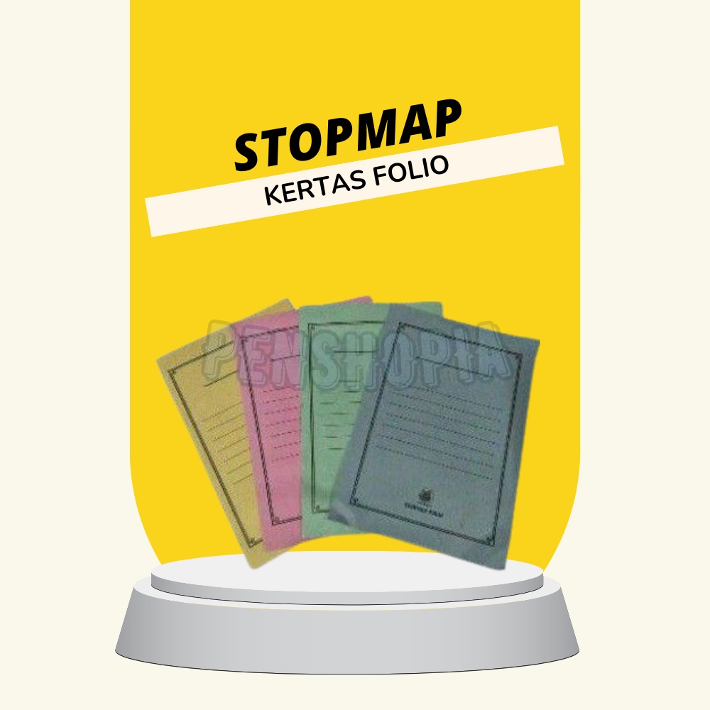 

Stopmap Kertas Folio / Map Kertas