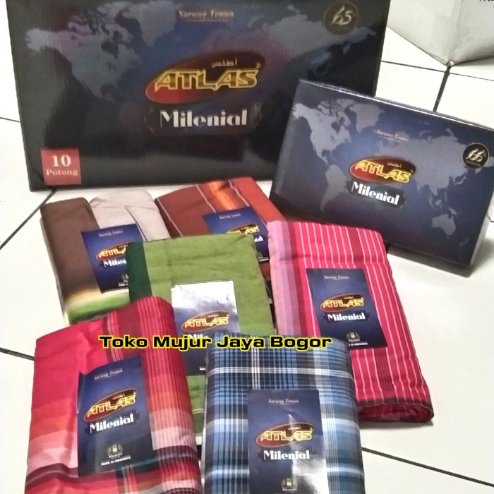 Sarung Atlas Milenial Polos Warna