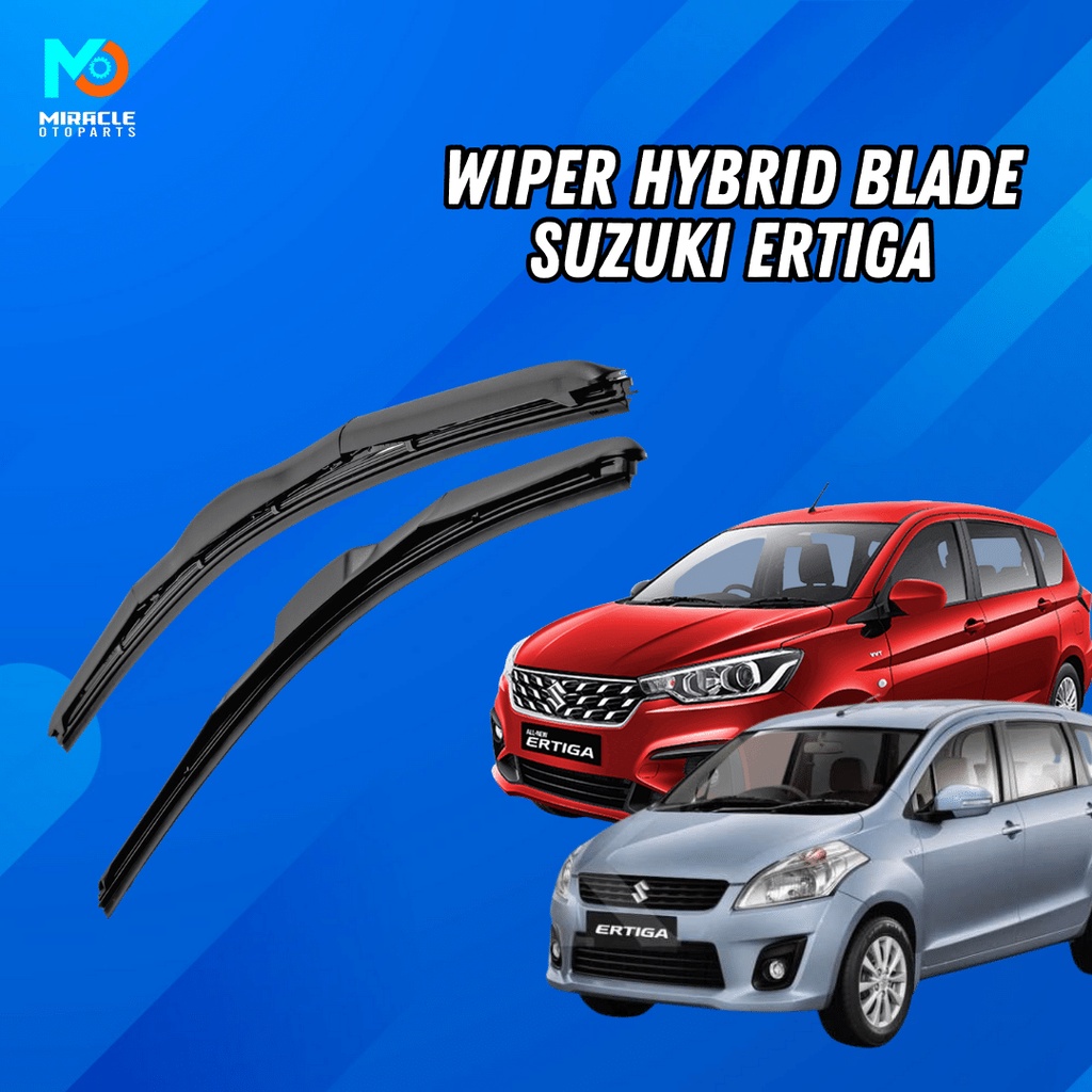 Wiper Hybrid Blade Suzuki Ertiga / All New Ertiga / Wiper Blade Hybrid 1 Set (Kiri dan Kanan)