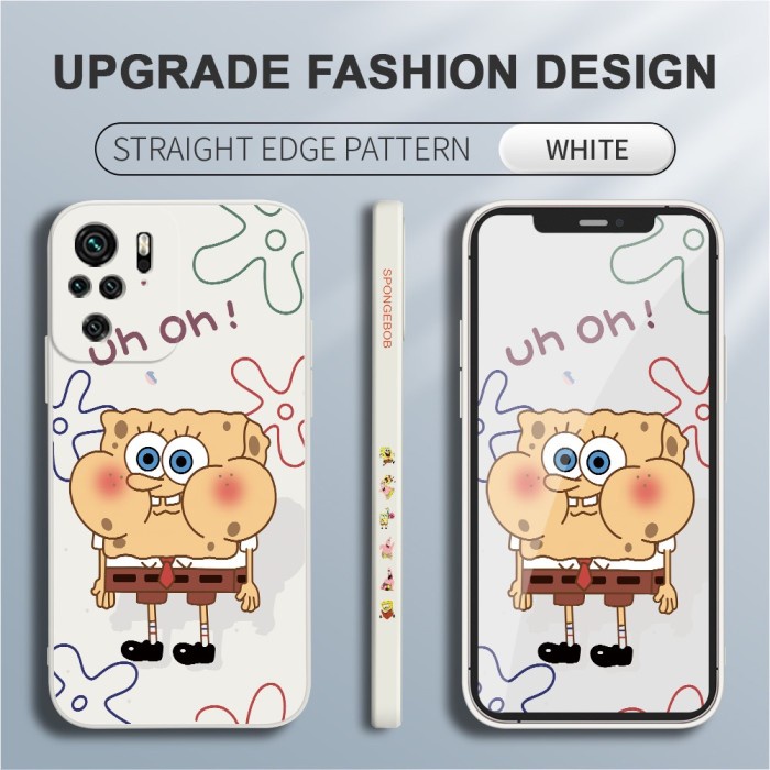 Soft Case Redmi Note 10 / 10s SIlicone Premium Motif Cartoon Anime SPONGEBOB