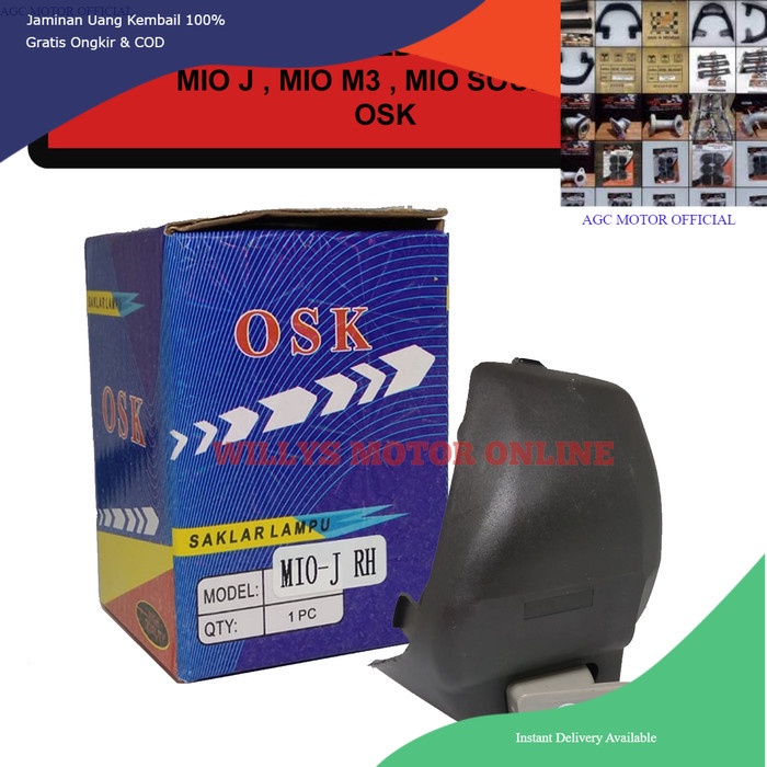 Saklar Mio J Kanan OSK Switch Holder Mio J Mio M3 Kanan Stater