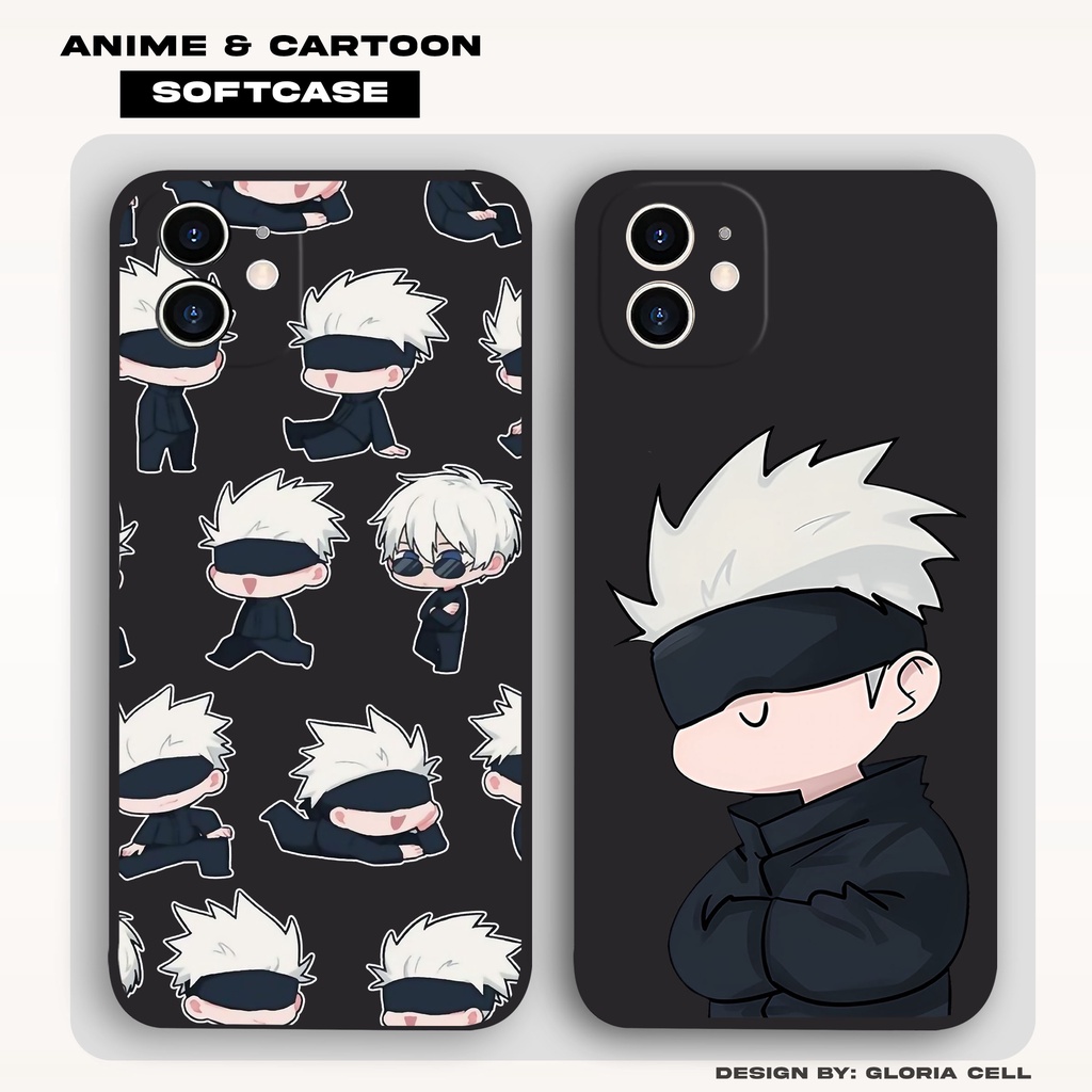 Case Poco X3GT X3 X3NFC X3PRO M3 M4PRO M5S X5 X5PRO F4 C55 Jujutsu Kaisen Series GL203 Premium Softc
