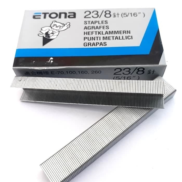 

ETONA isi stapler 23/8 tembak isi hekter murah Staples
