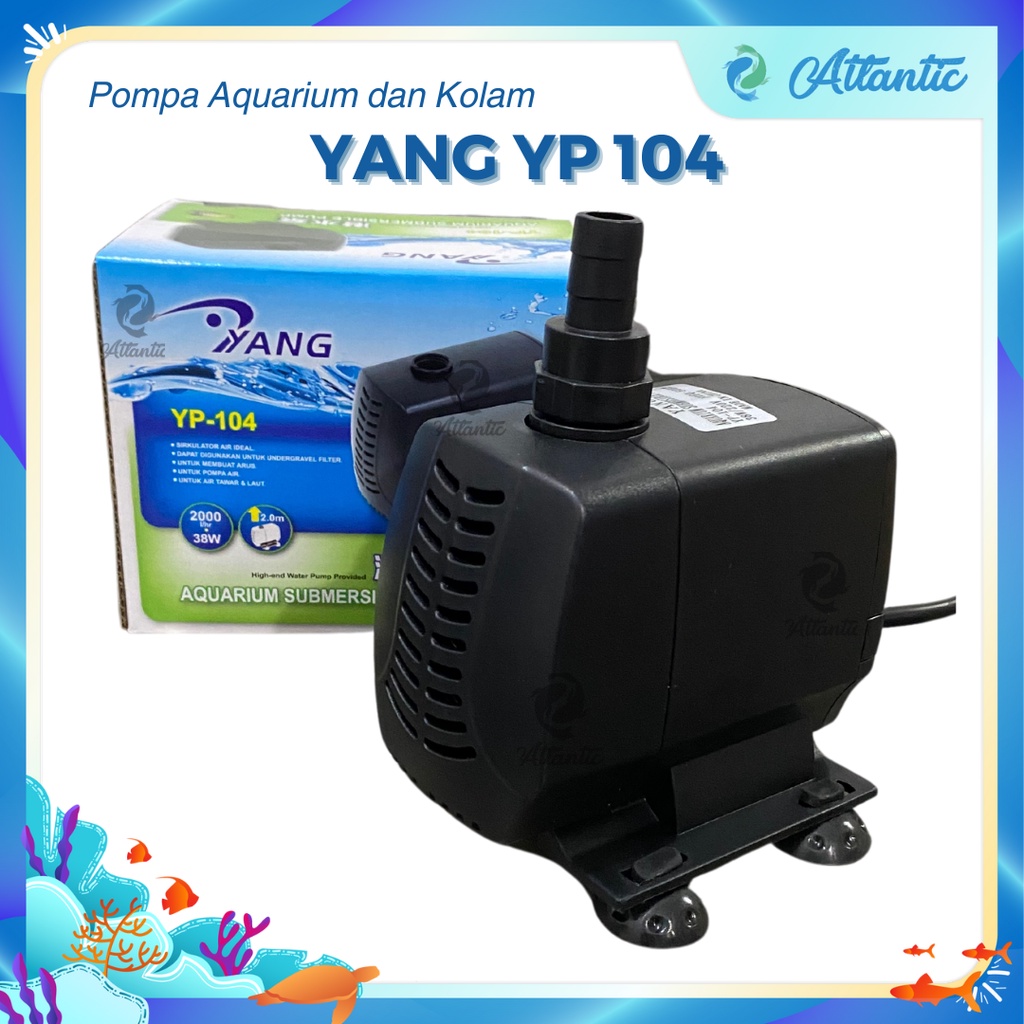 YANG YP 104 Mesin Pompa Air Celup Aquarium Kolam Hidroponik