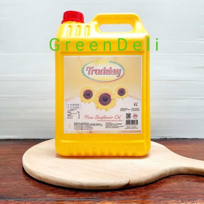 

Tradekey Sunflower Oil / Minyak Bunga Matahari 5 Liter GOJEK GRAB