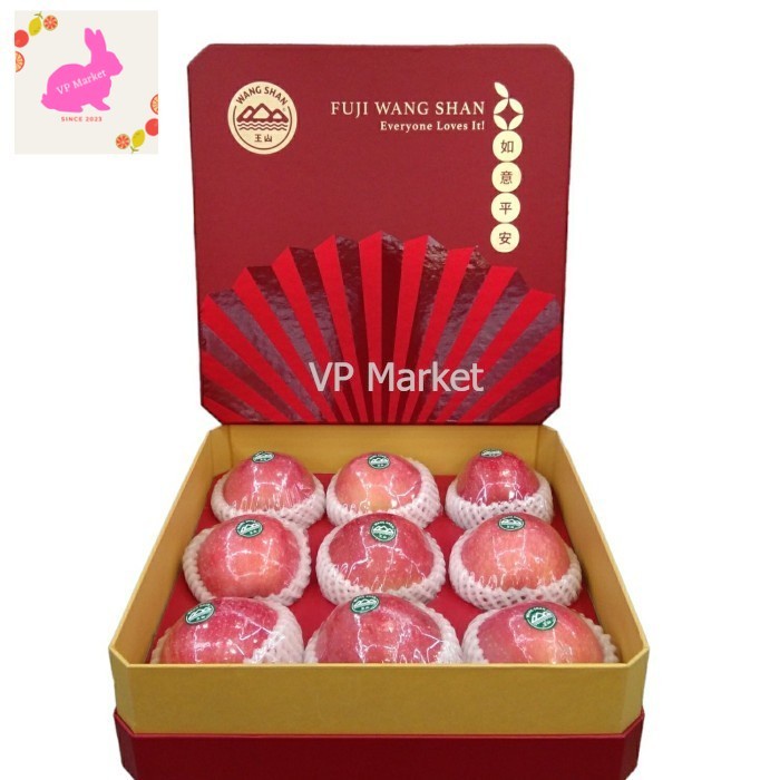 

APEL FUJI WANGSAN S'9 Giftbox | Buah Imlek | Box