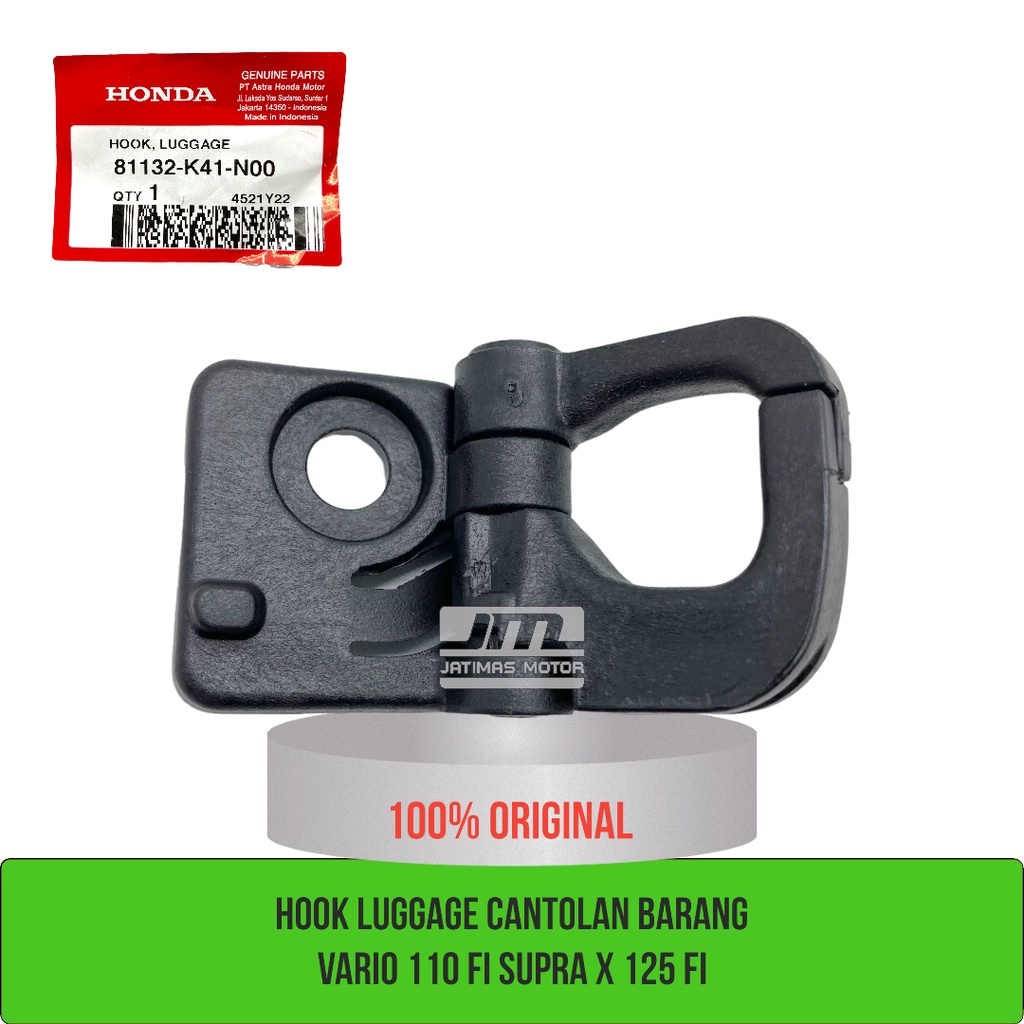Hook luggage cantolan barang vario 110 fi supra x 125 fi 81132-K41-N00