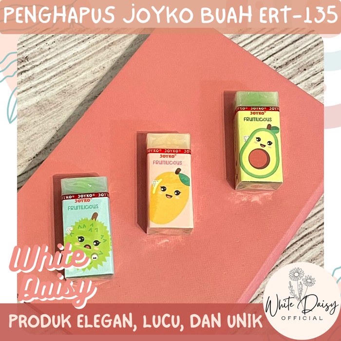 

Penghapus Joyko Buah premium ERT-135 Fruit lucu + kemasan imut unik