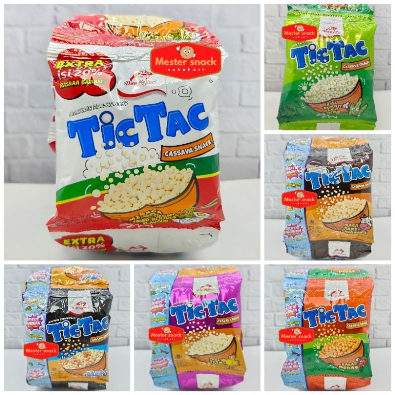 

DK Tic Tac 18 gram (1 renceng isi 10 pcs)