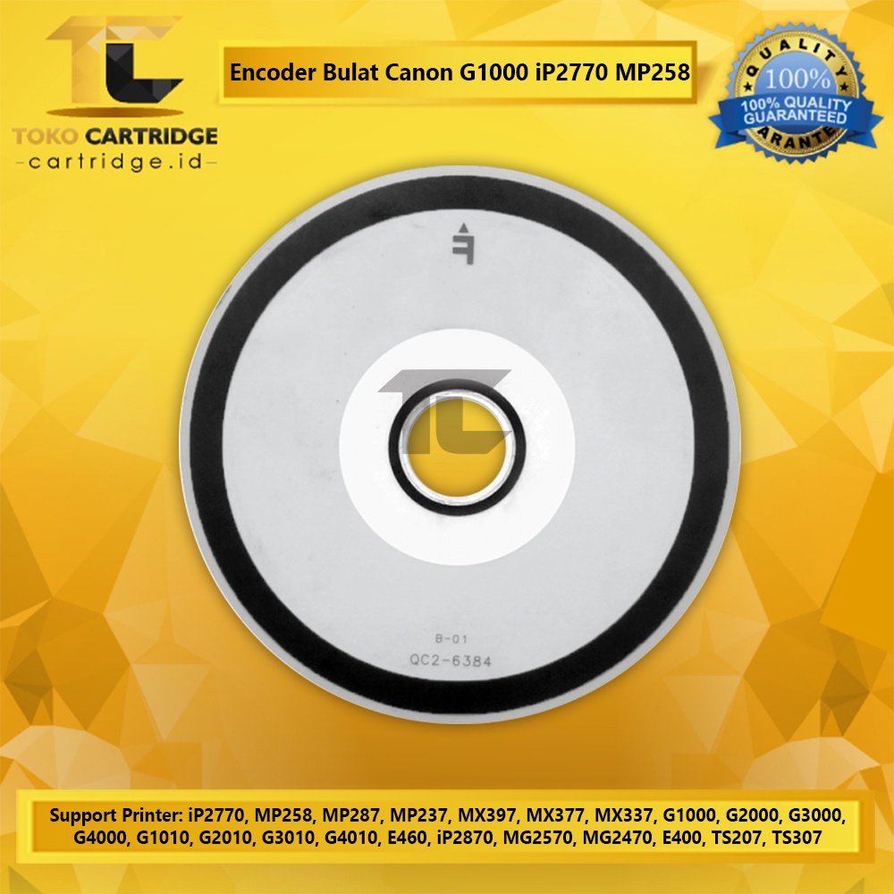 Encoder Bulat Canon IP2770 MP258 MP287 MP237 MX497 G1000 G2000 Timing Disk Normal Tested