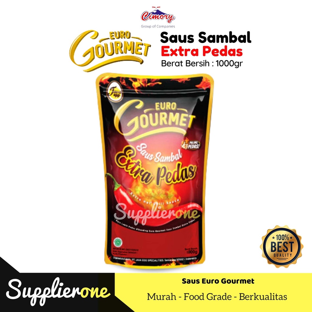 

Euro Gourmet Saus Extra Pedas / Saus Sambal Euro Gourmet / Saus Extra Pedas Euro Gourmet / Saus Tomat Euro Gourmet 1kg / Saus Saus Sambal / Saus Extra Pedas / Saus Tomat