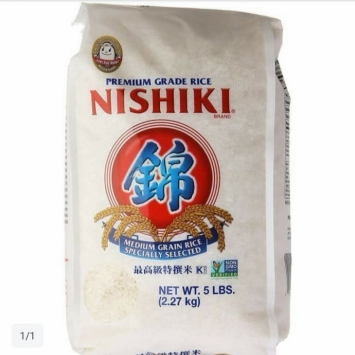 

Beras Nishiki Japan Rice 2.27 kg TM