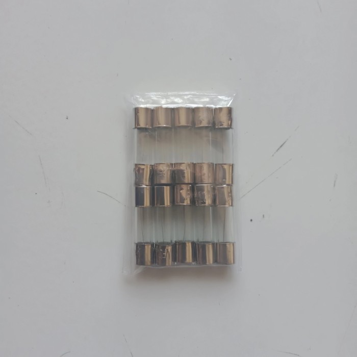 GW99 Fuse Kaca 5x20 250mA 0,25A 250V F0,25al250V Fast Acting