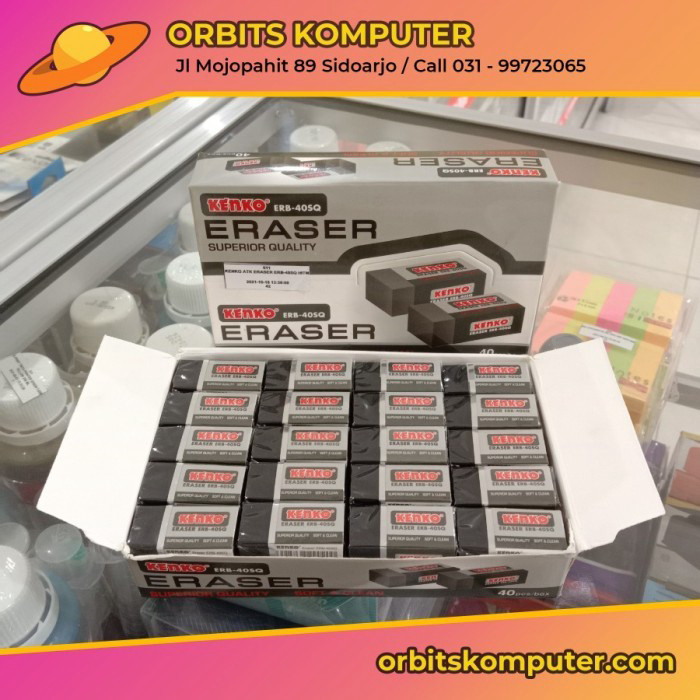 

KENKO ERASER ERB-40SQ HITAM ATK