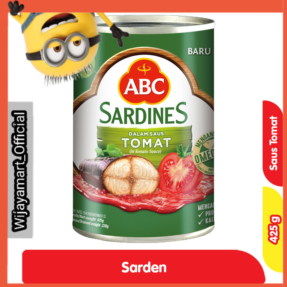 

ABC Sarden Saus Tomat 425 g