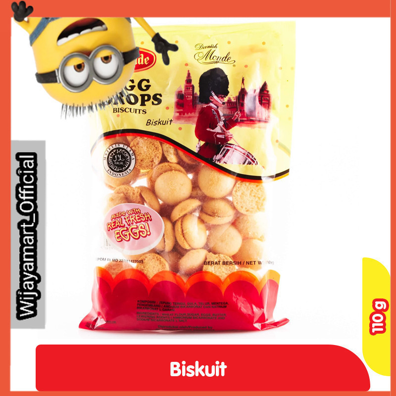 

Monde Biskuit Egg Drops 110 g