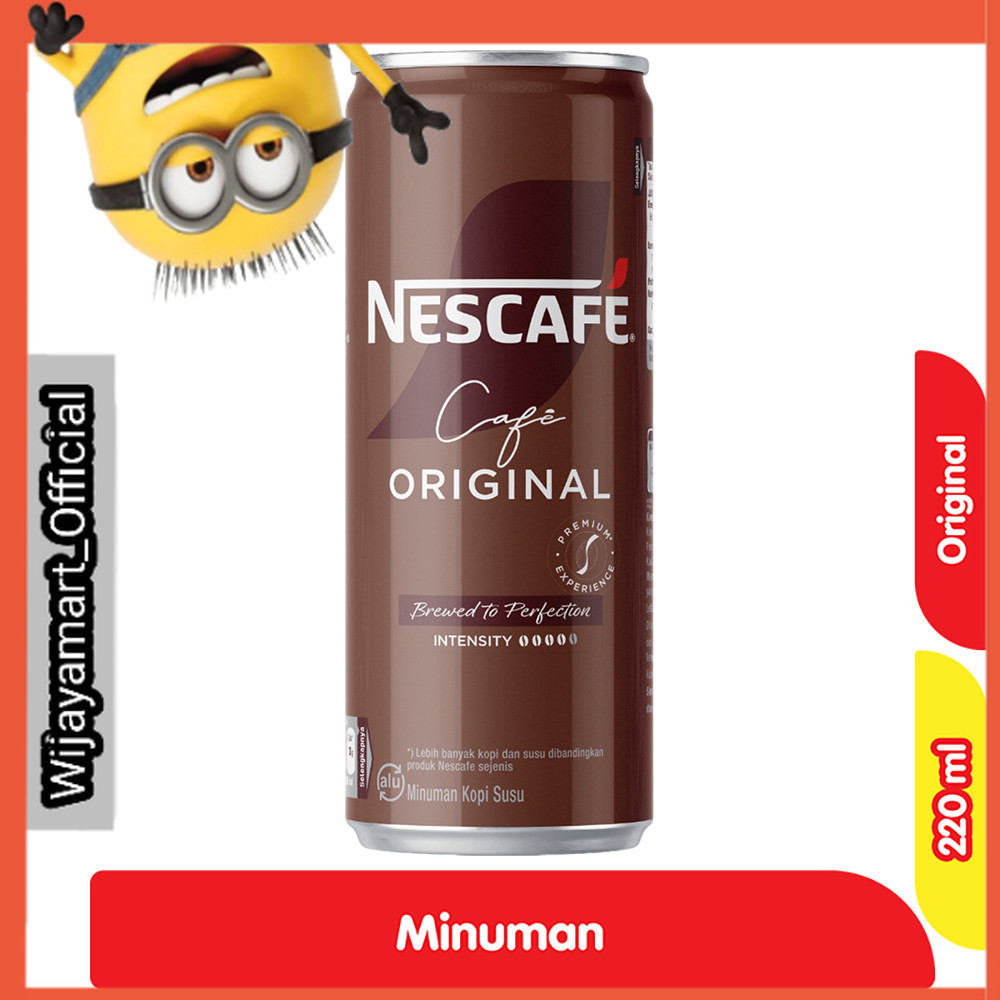 

Nescafe Minuman Es Kopi Original Kaleng 220 ml