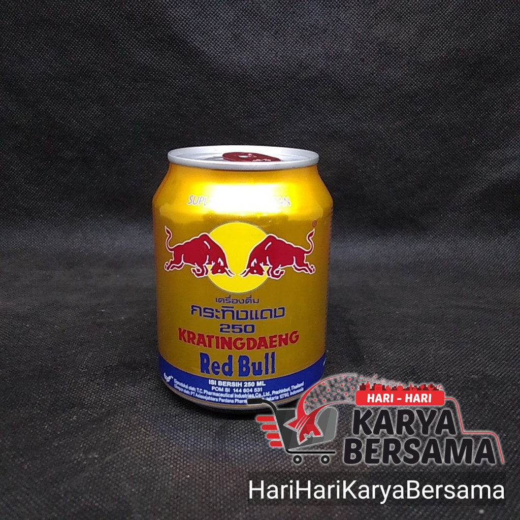 

MINUMAN ENERGI KRATINGDAENG REDBULL CAN 250ML