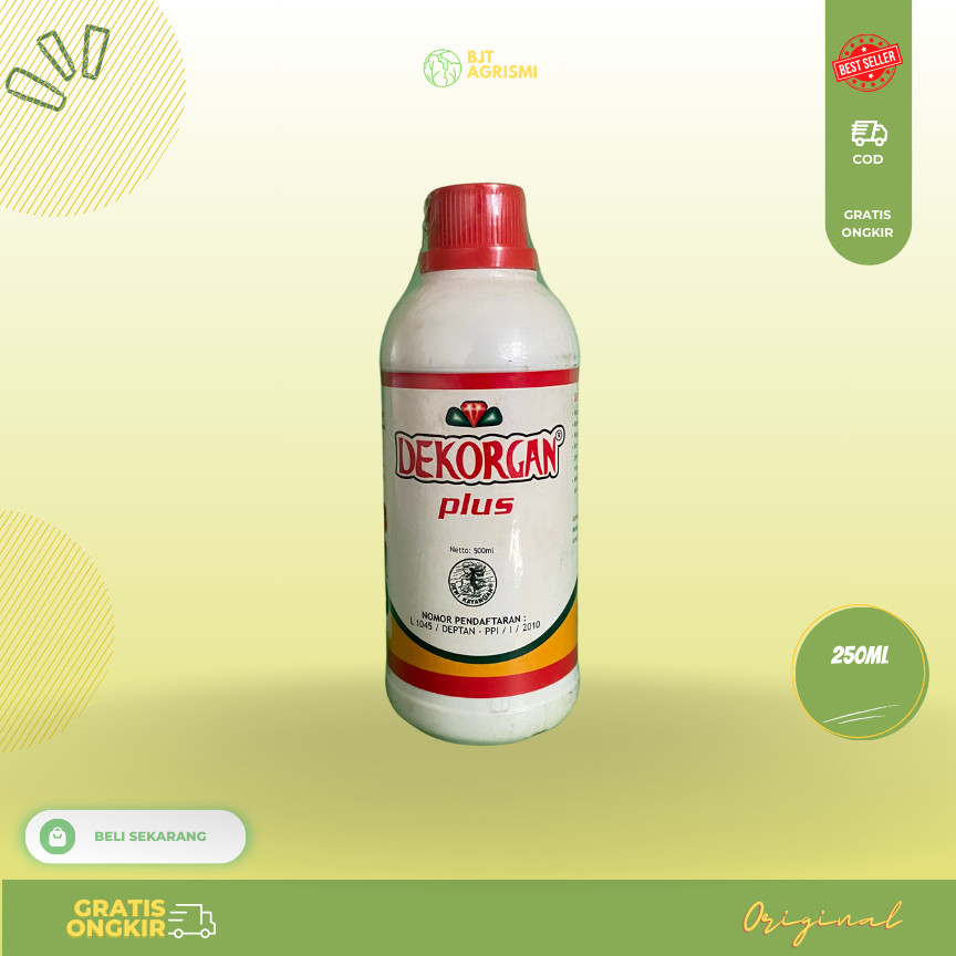 Pupuk nutrisi cair Dekorgan Plus 500ml
