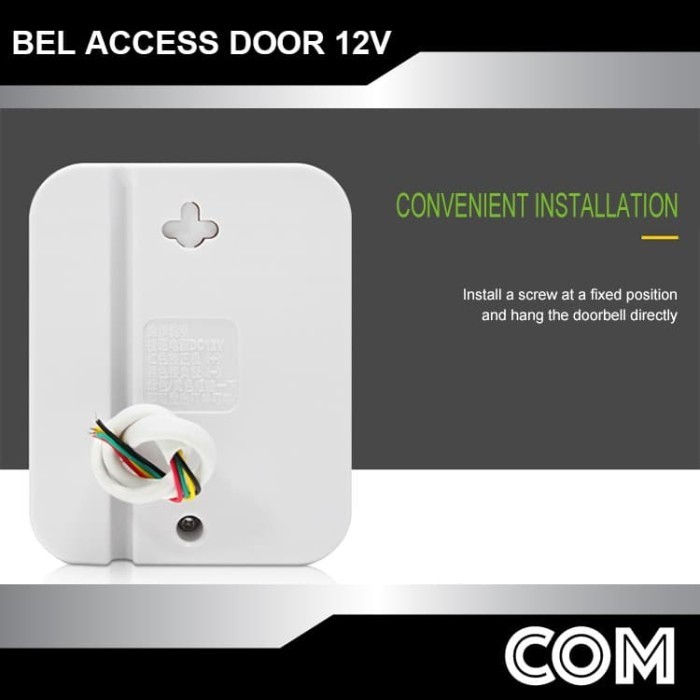 

BELL 12V DOOR BEL AKSES KONTROL DOOR BELL 12V UNTUK ACCESS CONTROL