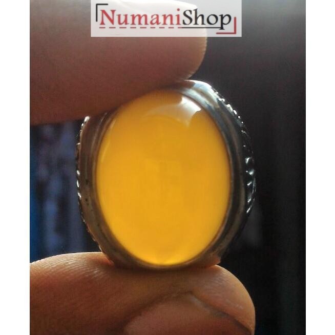 Cincin Titanium Tanam Batu Akik Solar Aceh HQ