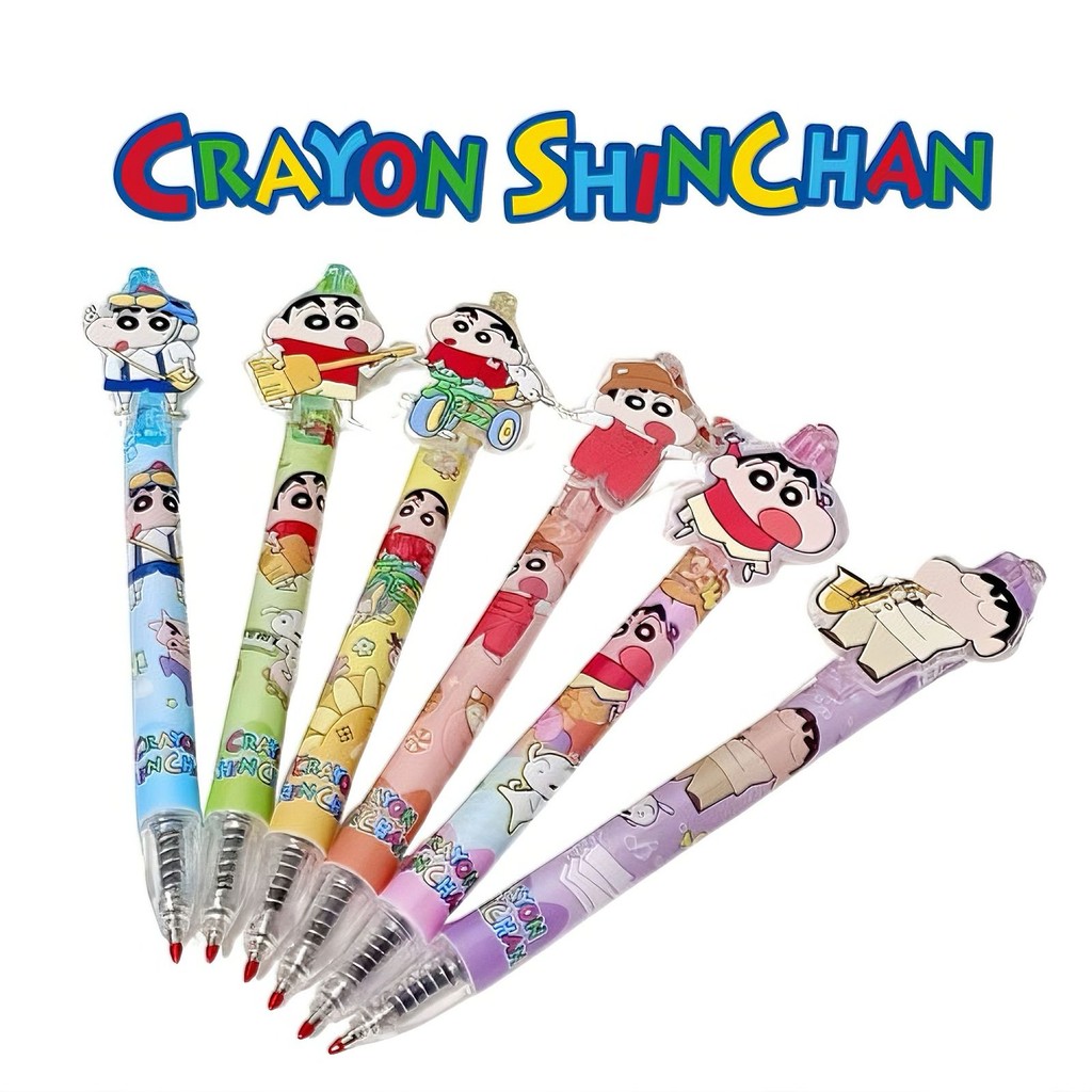 

{Crayon Shinchan} Pen Gel Akrilik Karakter Crayon Shinchan