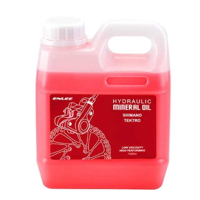 SHIMANO TEKTRO Mineral Oil Premium 1000ml 1 Liter Oli Rem Hidrolik Sepeda Khusus Bleeding Kit Hydrau