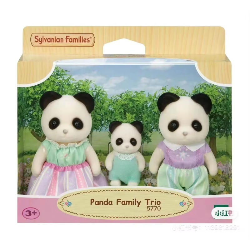 Sylvanian Families Anime Girl Figures Calico critters Furniture Set   doll house miniatures  girl to