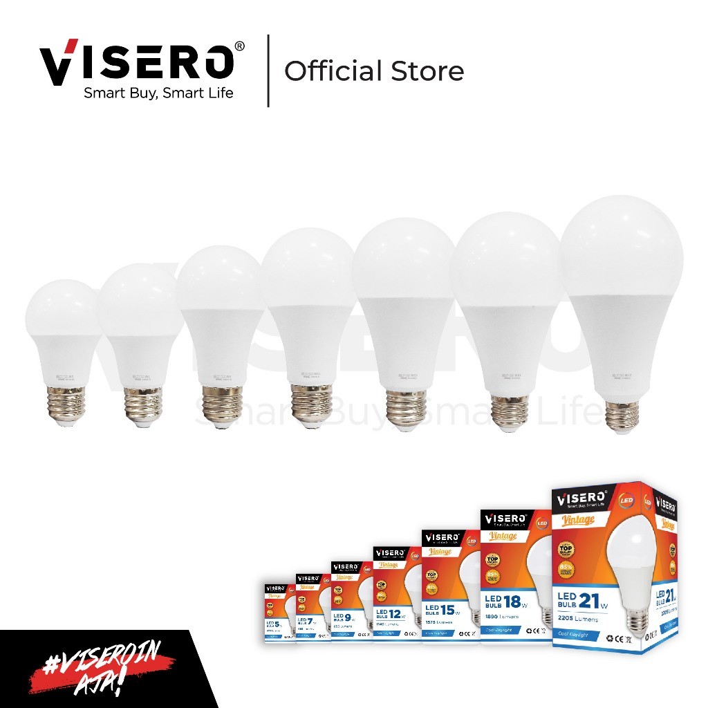 Lampu LED Bulb Visero Vintage