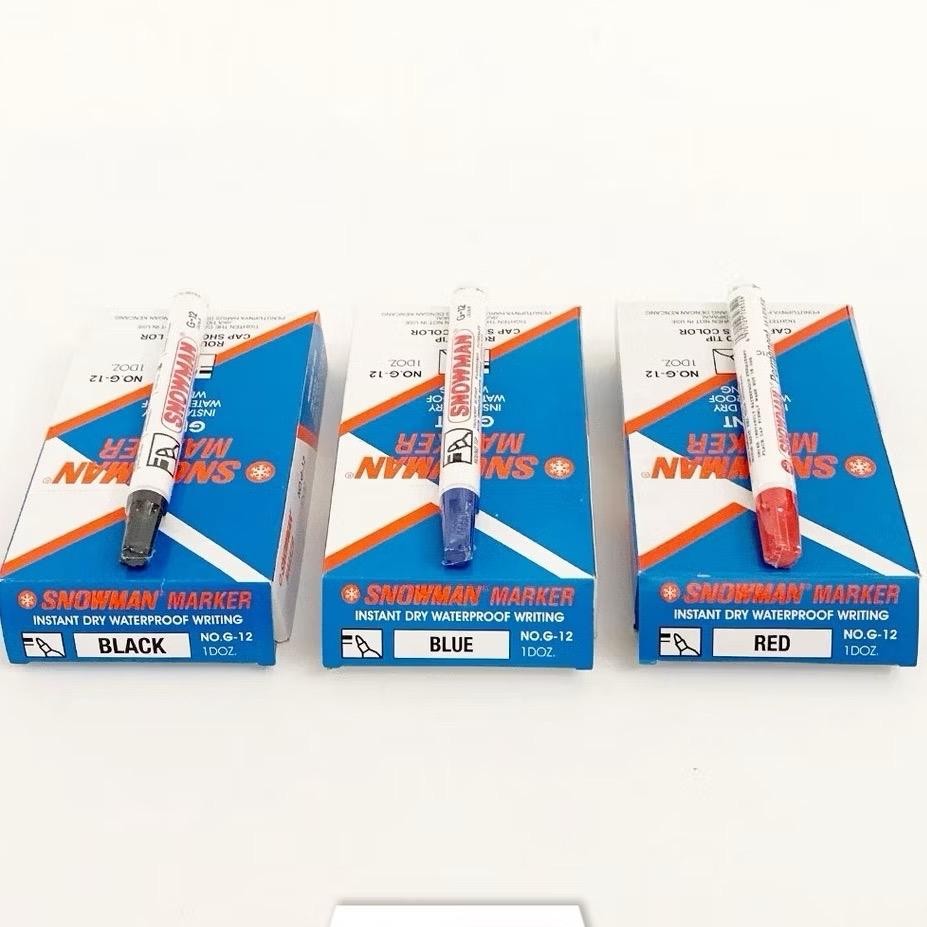 

Spidol Permanent SNOWMAN G 12 (1 pcs)