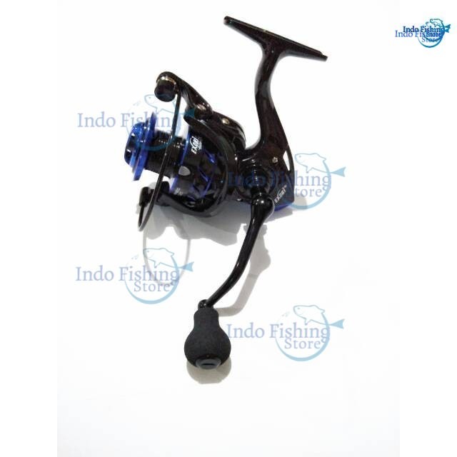 Reel Pancing Spinning EXORI Sanctum 3000 untuk Kolam, Casting, Power Handle 5+1BB Aluminium Badak
