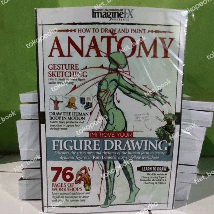 BUKU ImagineFX How to Draw and Paint Anatomy vol. 2