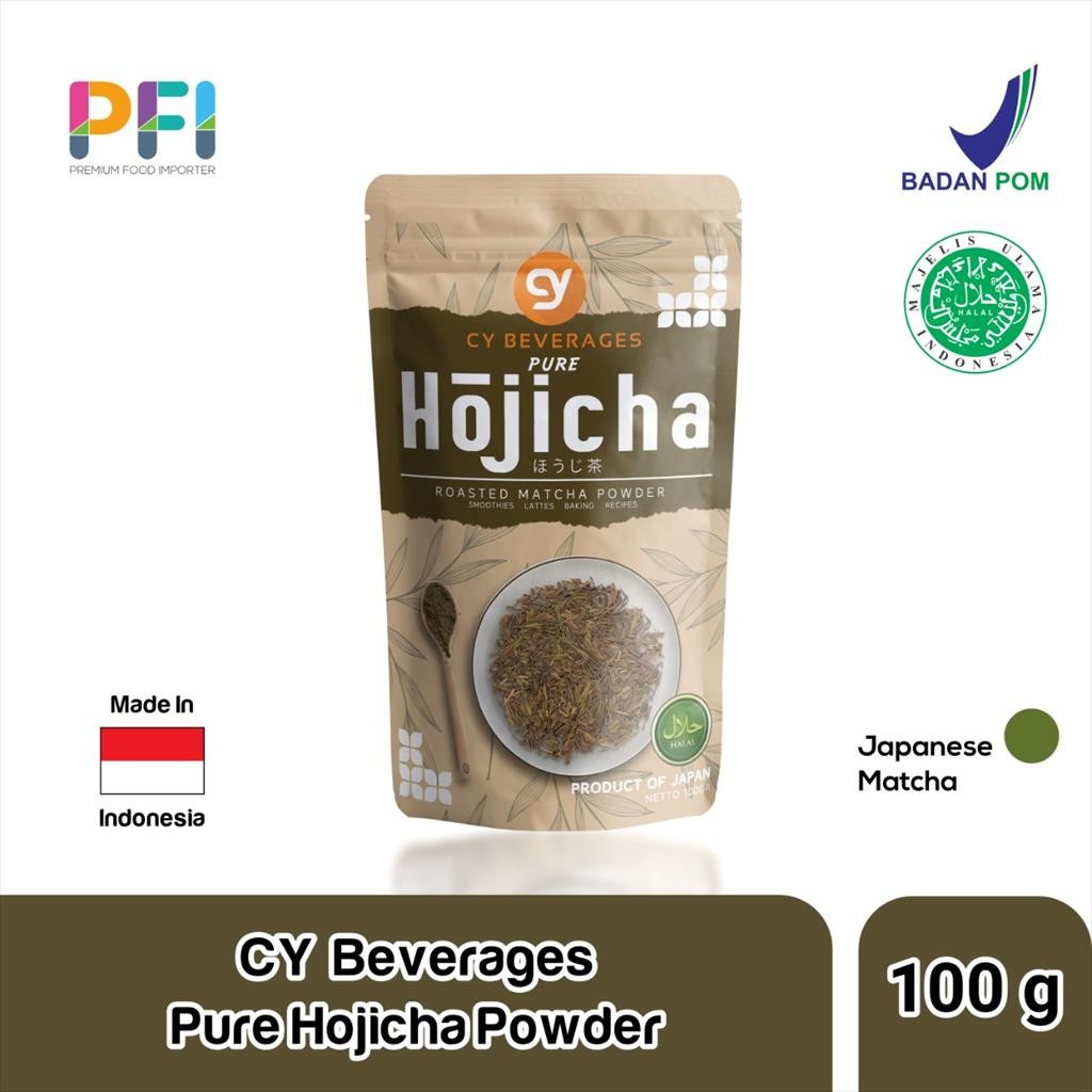 

CY Pure Hojicha Powder - Roasted Matcha Powder 100g