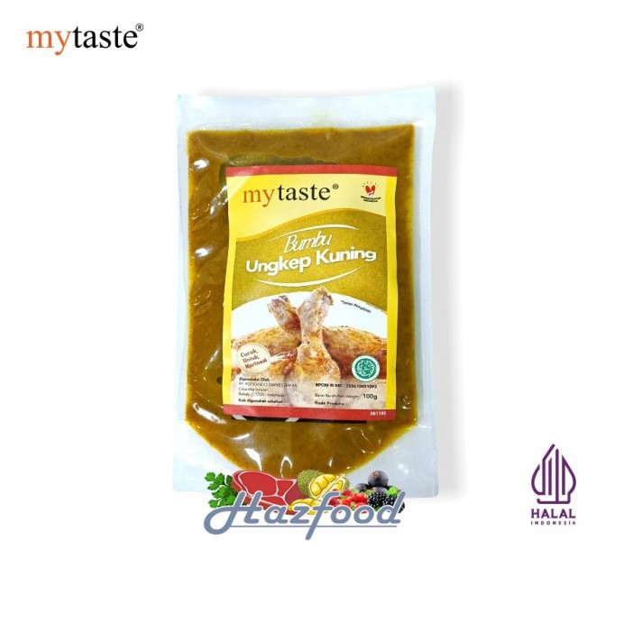 

Bumbu Ungkep Kuning Mytaste | Bumbu Ayam Ungkep Kuning 100 Gram