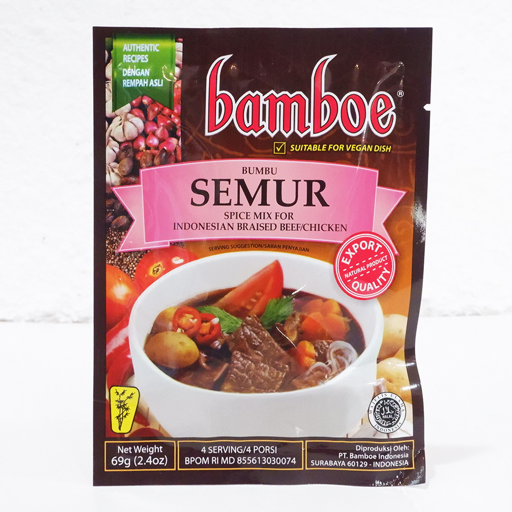 

Bumbu Semur Spice Mix Braised Meat - Bamboe Organic