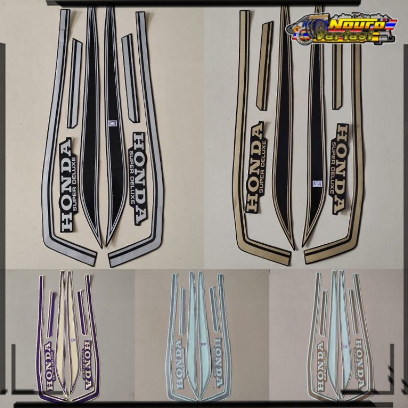 Aksesoris motor STRIPING HONDA GL 100 GL JADUL ANTIK BERKUALITAS