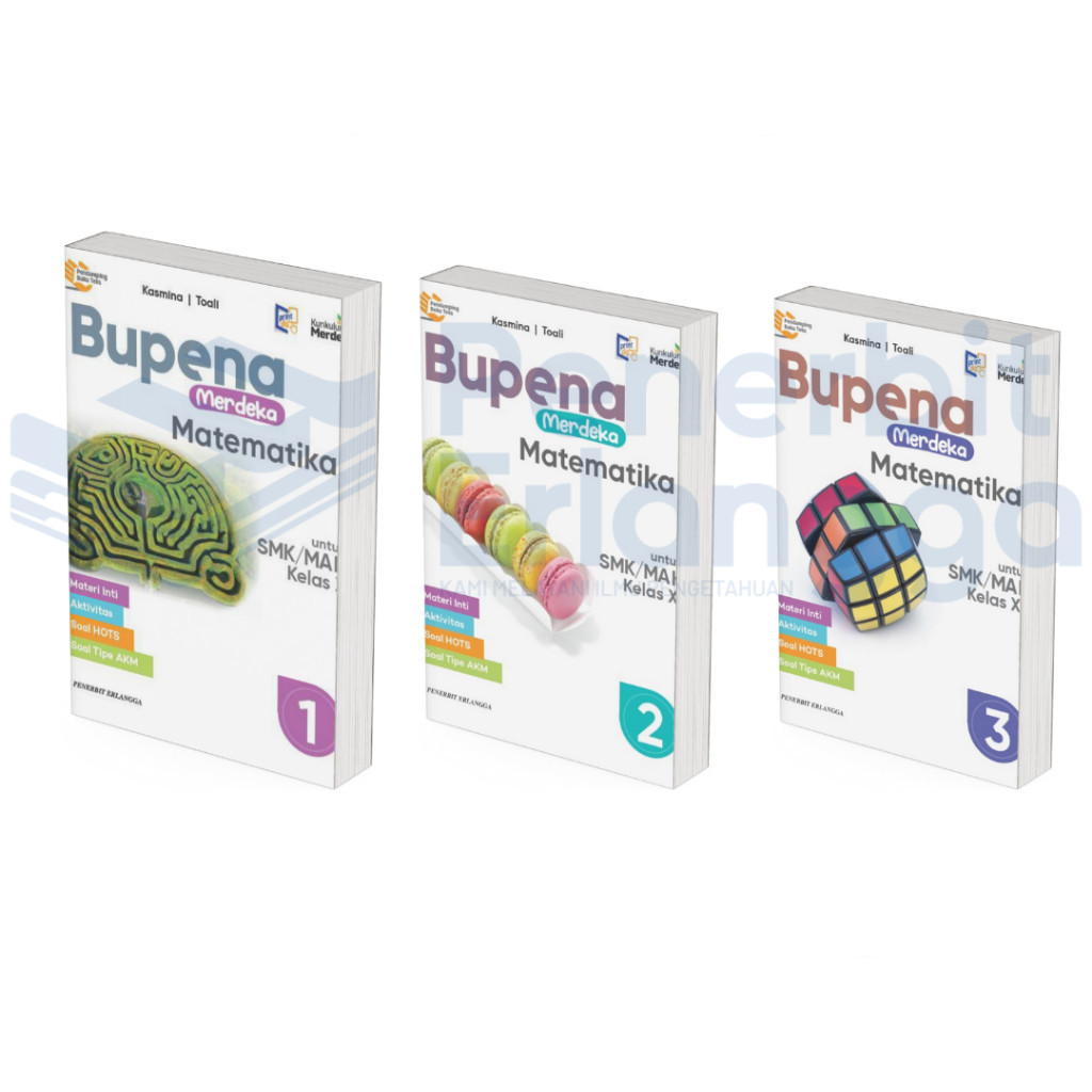 Bupena Matematika Smk/mak Kelas 10 11 12 - Kurikulum Merdeka - Erlangga