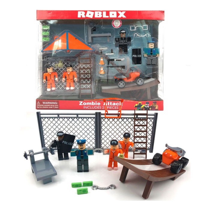 MAINAN ANAK BOY ACTION FIGURE ROBOT ROBLOX JAILBREAK ESCAPE PENJARA