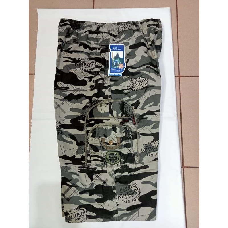 celana loreng import 7/8 katun