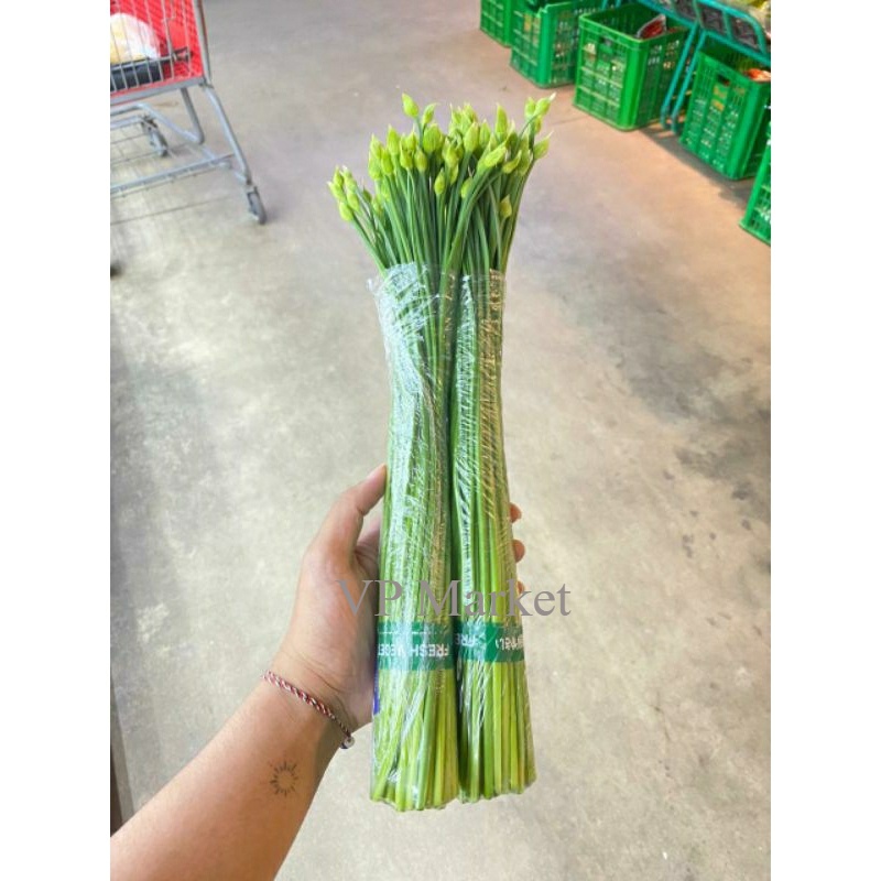 

Daun Kucai import Fresh | Bunga kucai import 1 pack